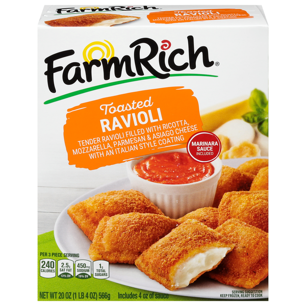 Farm Rich Toasted Ravioli Frozen