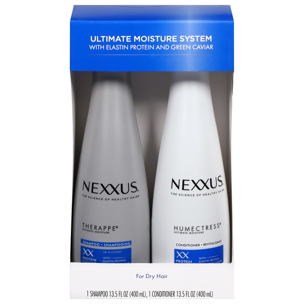 Nexxus Ultimate Moisture System Shampoo & Conditioner - 2 ct