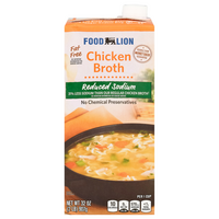 Food Lion Fat Free Reduced Sodium Chicken Broth