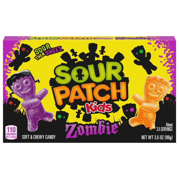Sour Patch Kids Zombie Soft & Chewy Halloween Candy
