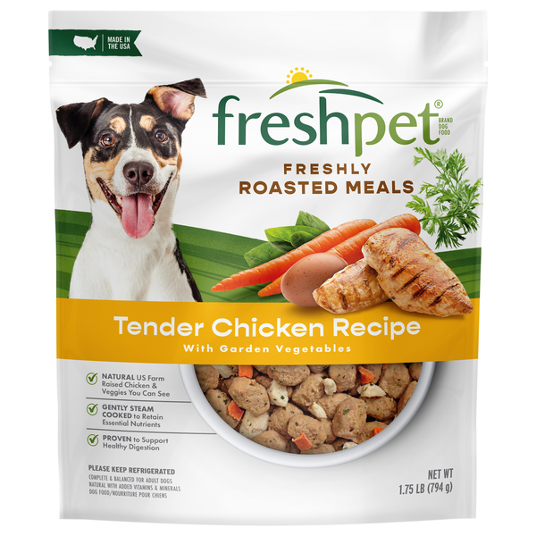 Freshpet Roasted Meals Tender Chicken Refrigerated Adult Dog Food
