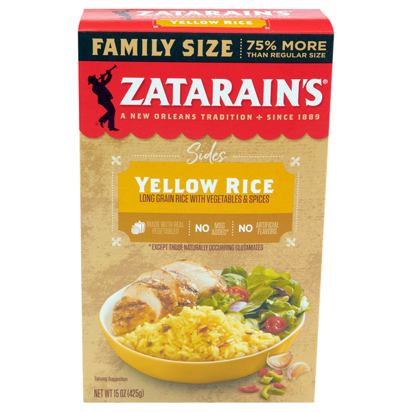 Zatarain's New Orleans Style Yellow Rice Family Size