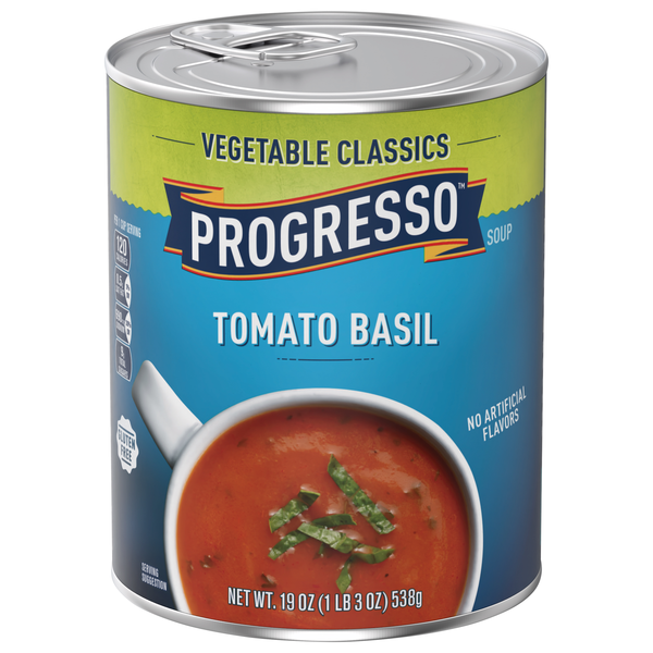 Progresso Vegetable Classics Gluten Free Tomato Basil Soup