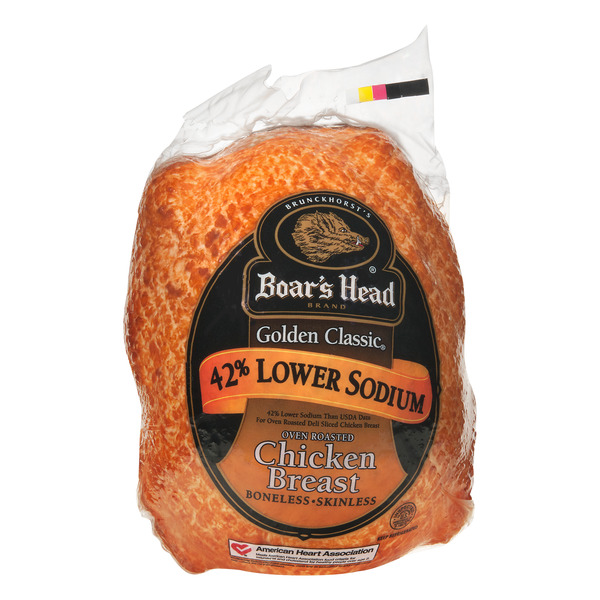 Save on Boar's Head Deli Chicken Breast Lower Sodium (Thin Sliced