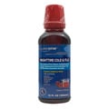 CareOne Nighttime Cold & Flu Relief Multi-Symptom Cherry Flavor Liquid