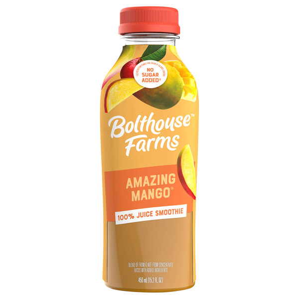 Save on Bolthouse Farms Amazing Mango 100 Fruit Juice Smoothie Fresh