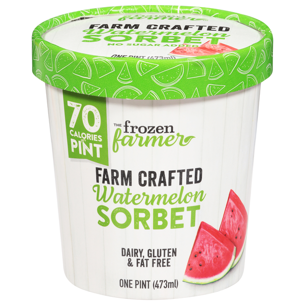 The Frozen Farmer Watermelon Sorbet