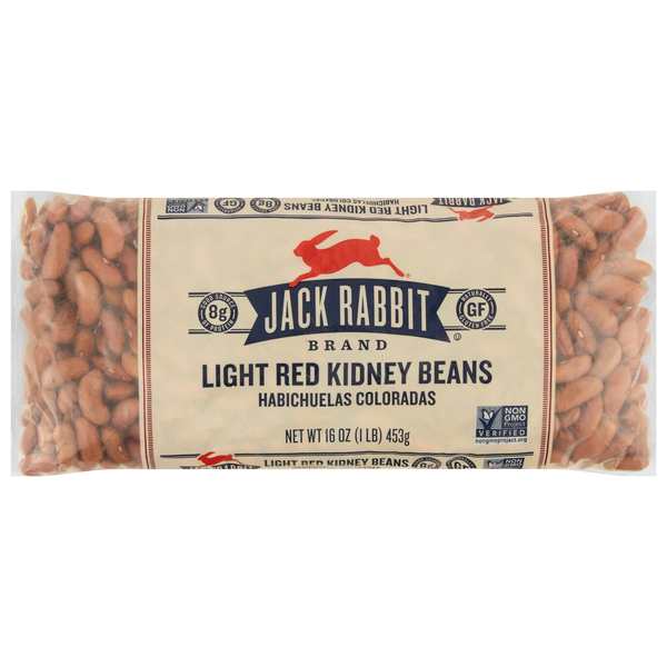 Jack Rabbit Brand Light Red Kidney Beans