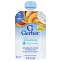 Gerber Snacks Toddler Peaches & Cream Fruit & Yogurt