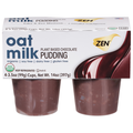 Zen Organic Plant-Based Dairy Free Oatmilk Chocolate Pudding - 4 ct