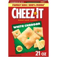 Cheez-It White Cheddar Baked Cheese Crackers Family Size