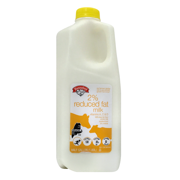 Hannaford 2% Reduced Fat Milk