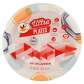 Our Brand Ultra Designer Paper Plates 10.1 Inch