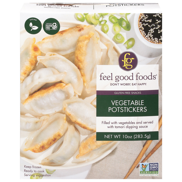 Save on Feel Good Foods Dumplings Vegetable Gluten Free Order Online Delivery GIANT