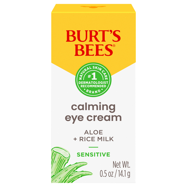 Burt's Bees Sensitive Calming Eye Cream Aloe + Rice Milk