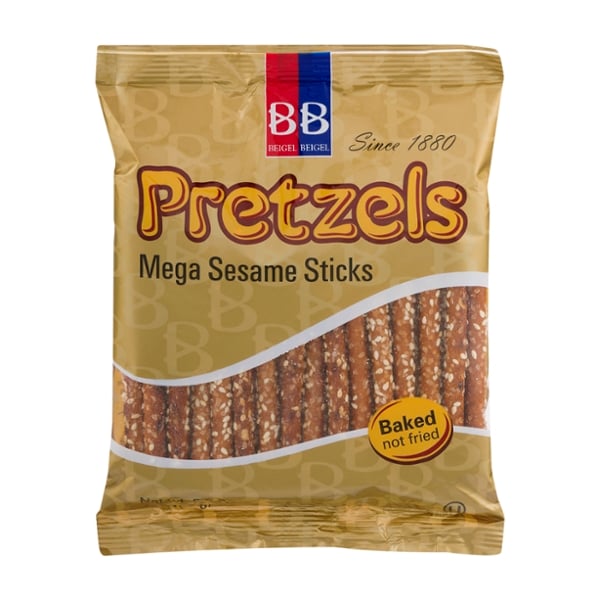 Beigel & Beigel Mega Sesame Sticks Pretzels