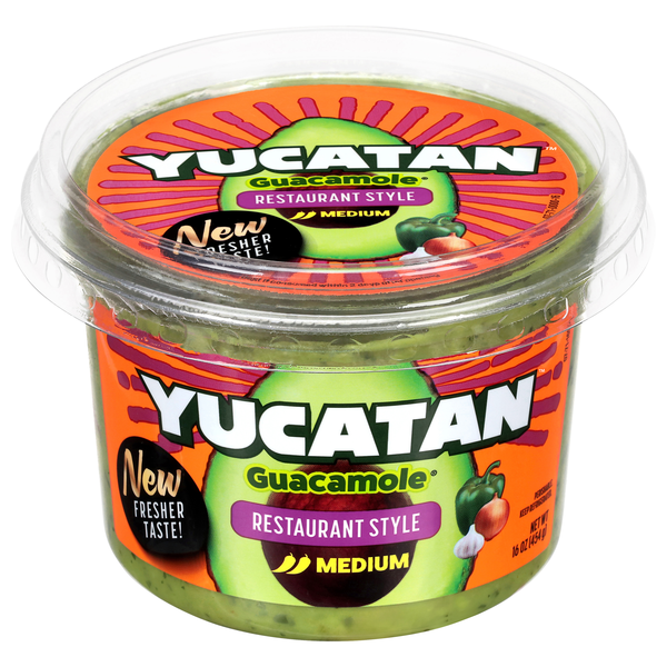 Yucatan Restaurant Style Medium Guacamole