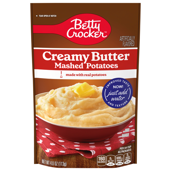 Betty Crocker Creamy Butter Mashed Potatoes
