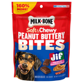 Milk-Bone Soft & Chewy Peanut Buttery Bites with Bacon Dog Snacks