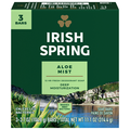 Irish Spring Aloe Mist Deodorant Soap Bar - 3 ct