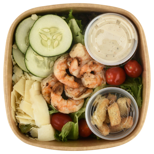 Hannaford Deli Grilled Shrimp Caesar Salad