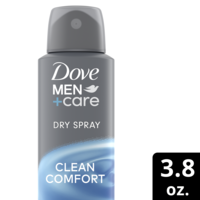 Dove Men+Care Clean Comfort 48H Antiperspirant Dry Spray | Giant Food