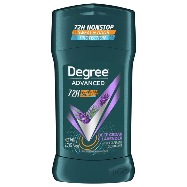 Degree Advanced Deep Cedar & Lavender 72H Antiperspirant Deodorant Stick