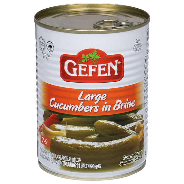 Gefen Large Cucumbers in Brine