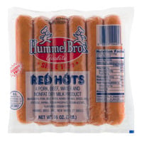 Hummel Bros. Red Hots Pork & Beef Franks - apx 6 ct