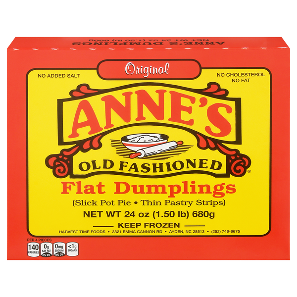 Anne's Old Fashioned Flat Dumplings Thin Pastry Strips Frozen