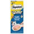 Temptations Lickable Spoons Chicken & Salmon Flavor Cat Treats - 4 ct