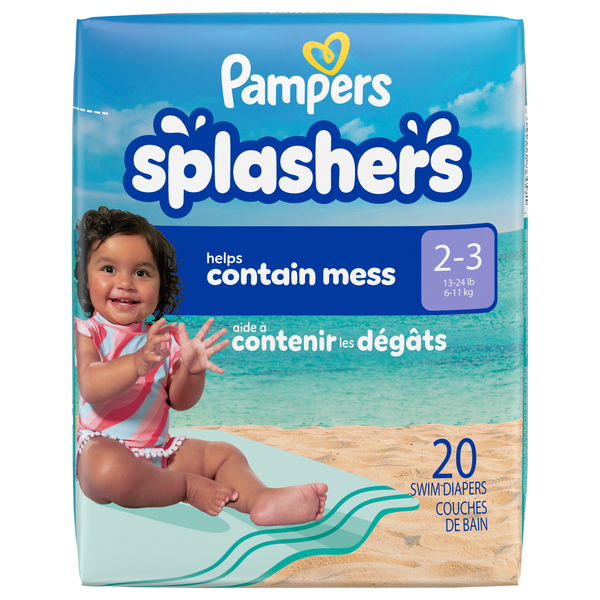 Pampers Splashers Small Swim Pants 13-24 lb