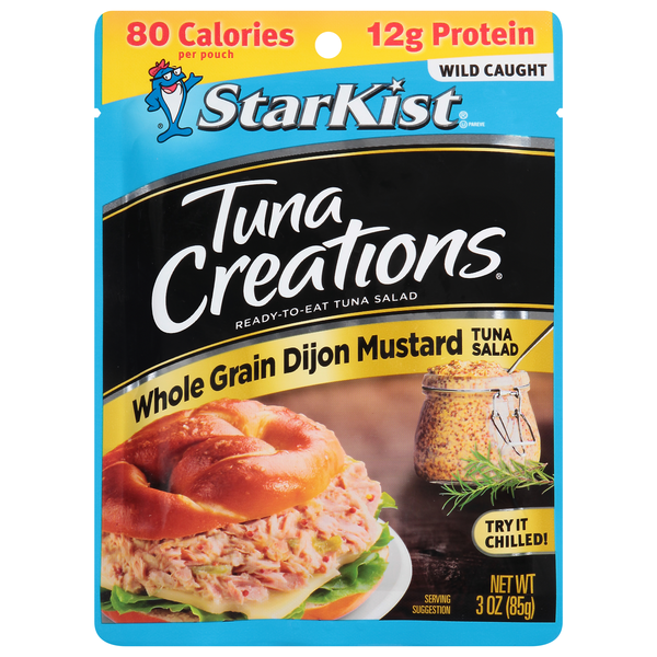 StarKist Tuna Creations Wild Caught Dijon Mustard Ready To Eat Tuna Salad