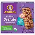 Annie's Drizzle Granola Bars Chocolate Chip Organic - 5 ct