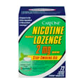 CareOne Nicotine Lozenges 2 mg Mint Flavor