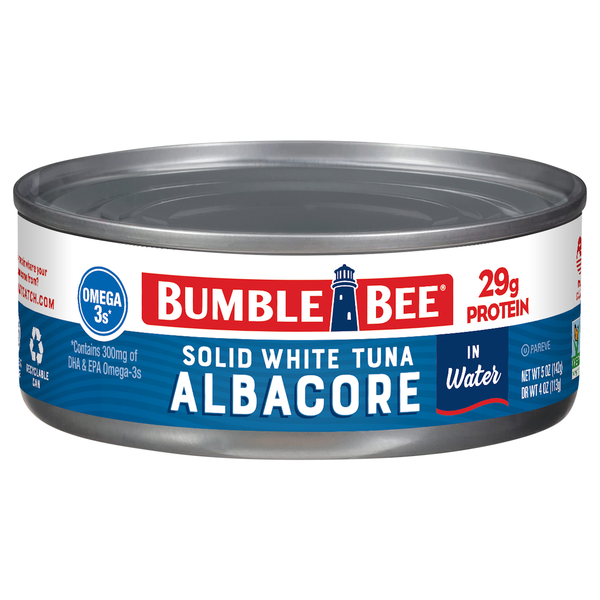 Bumble Bee Wild Caught Solid White Albacore Tuna in Water