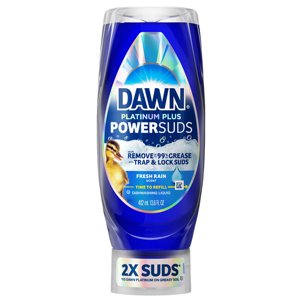 Dawn Platinum Plus PowerSuds Liquid Dish Soap