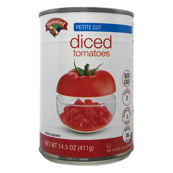 Hannaford Petite Cut Diced Tomatoes
