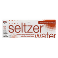 Hannaford Mandarin Orange Seltzer Water - 12 pk