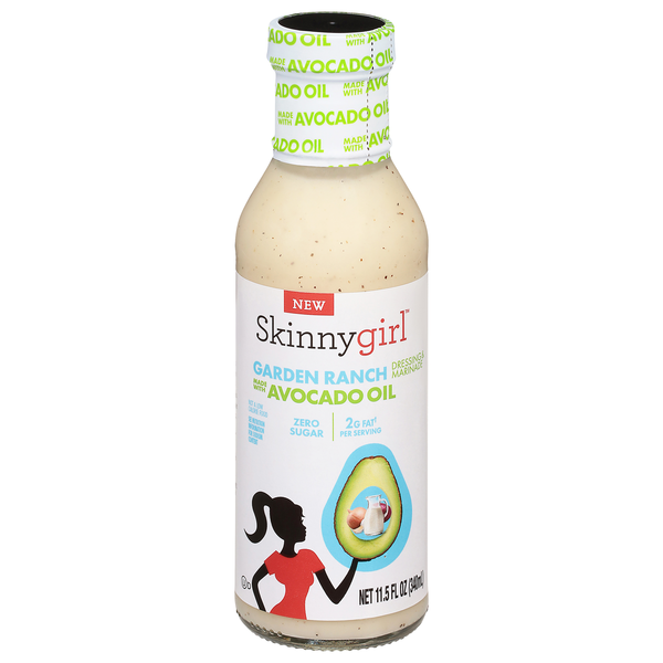 Skinnygirl Zero Sugar Garden Ranch with Avocado Oil Dressing & Marinade