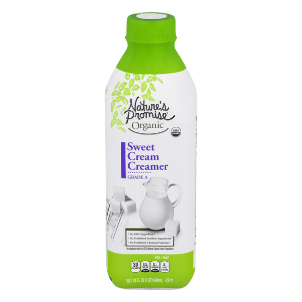 Nature's Promise Organic Sweet Cream Flavored Creamer