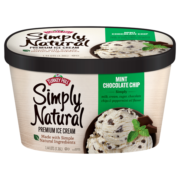 Turkey Hill Simply Natural Mint Chocolate Chip Ice Cream