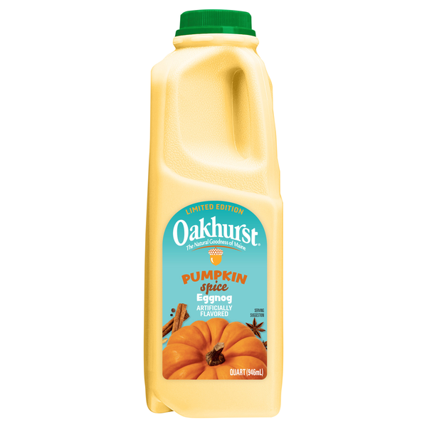 Oakhurst Pumpkin Spice Flavored Eggnog
