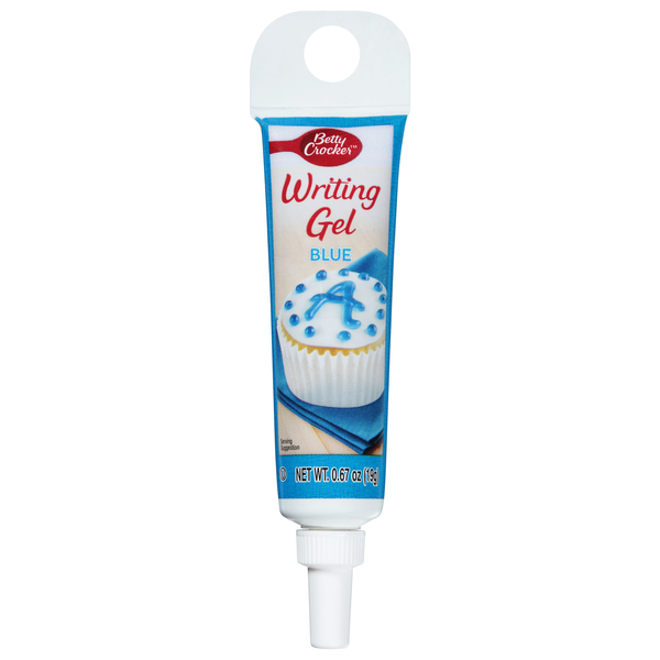 Betty Crocker Blue Writing Gel