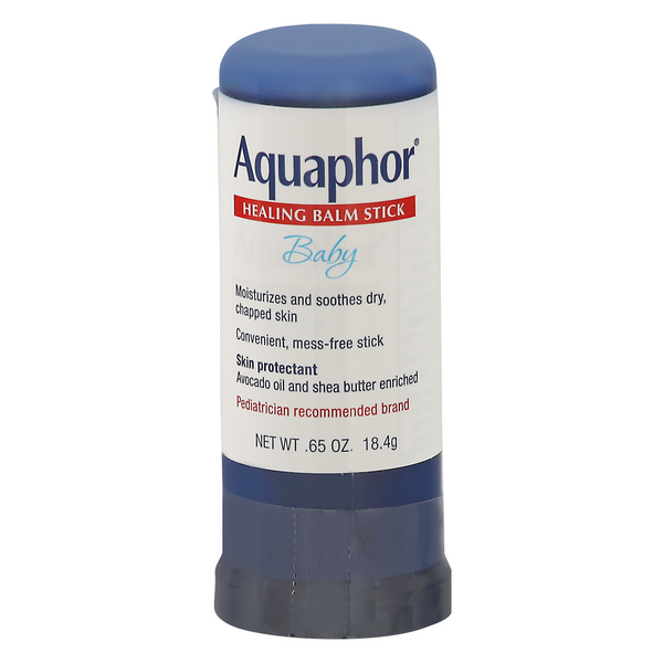 aquaphor healing balm stick on face
