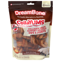 DreamBone CollaYums Knots Real Chicken & Peanut Butter Dog Chews - 8 ct