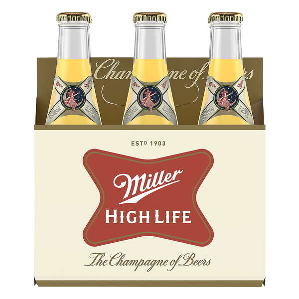 Miller High Life Beer - 6 pk