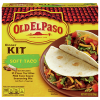 Old El Paso Soft Taco Dinner Kit - 10 ct