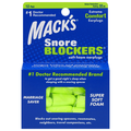 Mack's Snore Blocker Soft Foam Earplugs w/Free TravelCase