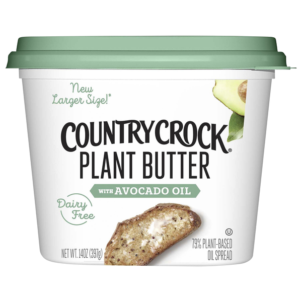 Country Crock Dairy Free Plant Butter Spread with Avocado Oil